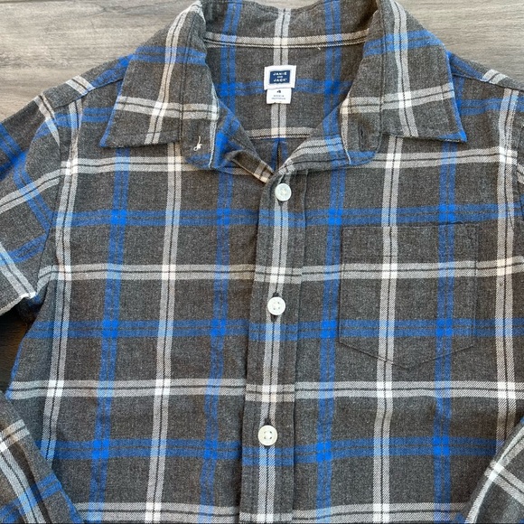 EUC Janie & Jack Brushed Twill & Denim Set 4 yr - Picture 3 of 11